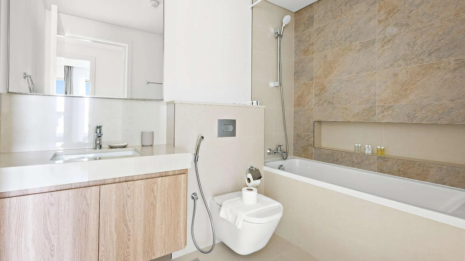 Apartmán Silkhaus Chic 1Bdr In The Heart Of Downtown In New Tower Dubaj